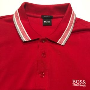 Hugo Boss Long Sleeve Polo